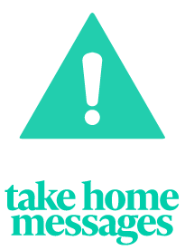 take home messages alert