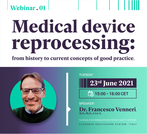 MEDICAL DEVICE REPROCESSING FROM HISTORY TO CURRENT CONCEPTS OF GOOD PRACTICE