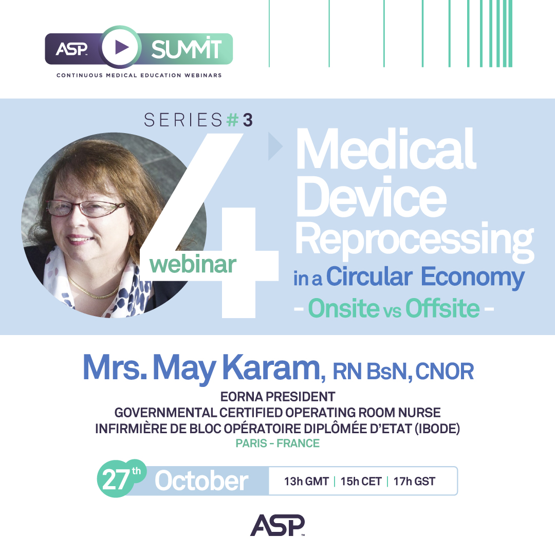 MEDICAL DEVICE REPROCESSING IN A CIRCULAR ECONOMY ONSITE VS OFFSITE