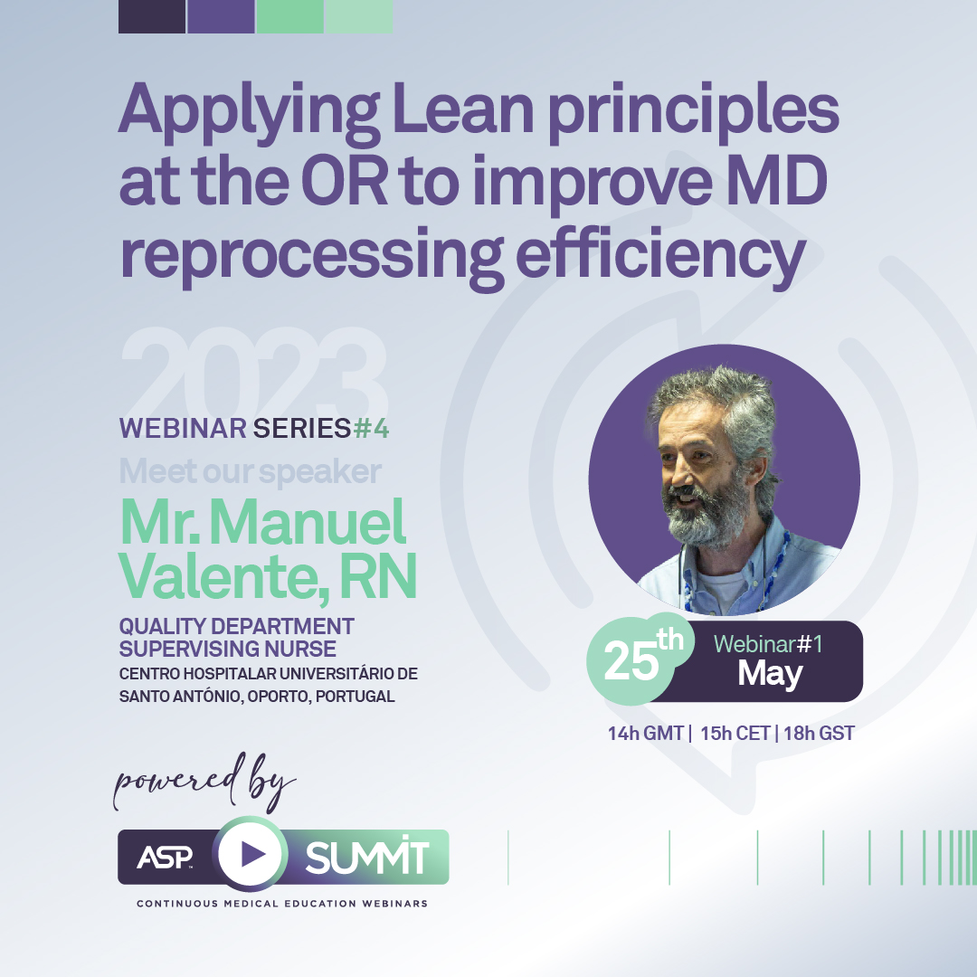 Applying Lean principles at the OR to improve MD reprocessing efficiency