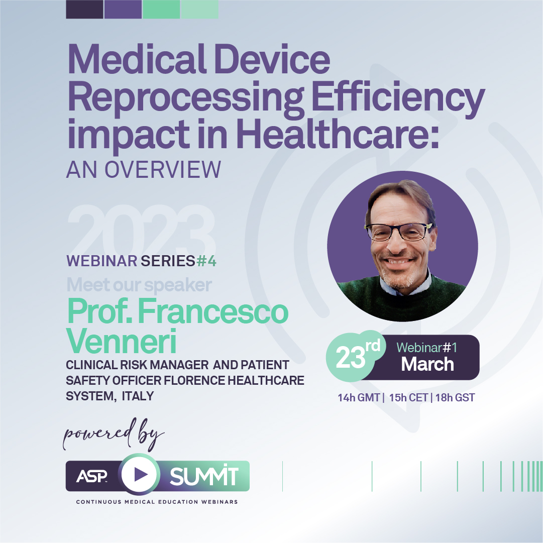 Medical Device Reprocessing Efficiency impact in Healthcare: an overview