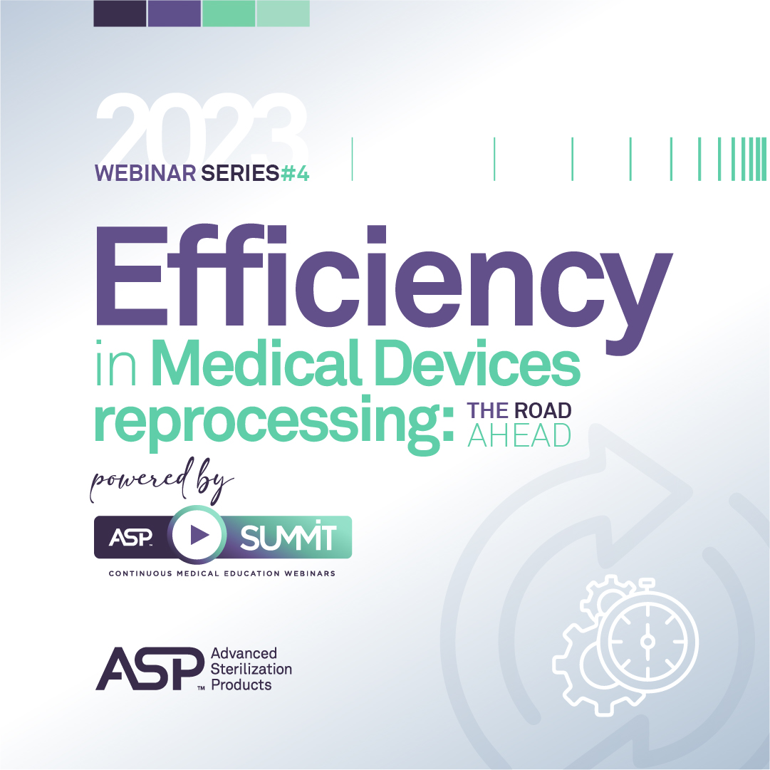 <p>Efficiency in Medical Devices reprocessing: the road ahead</p>
