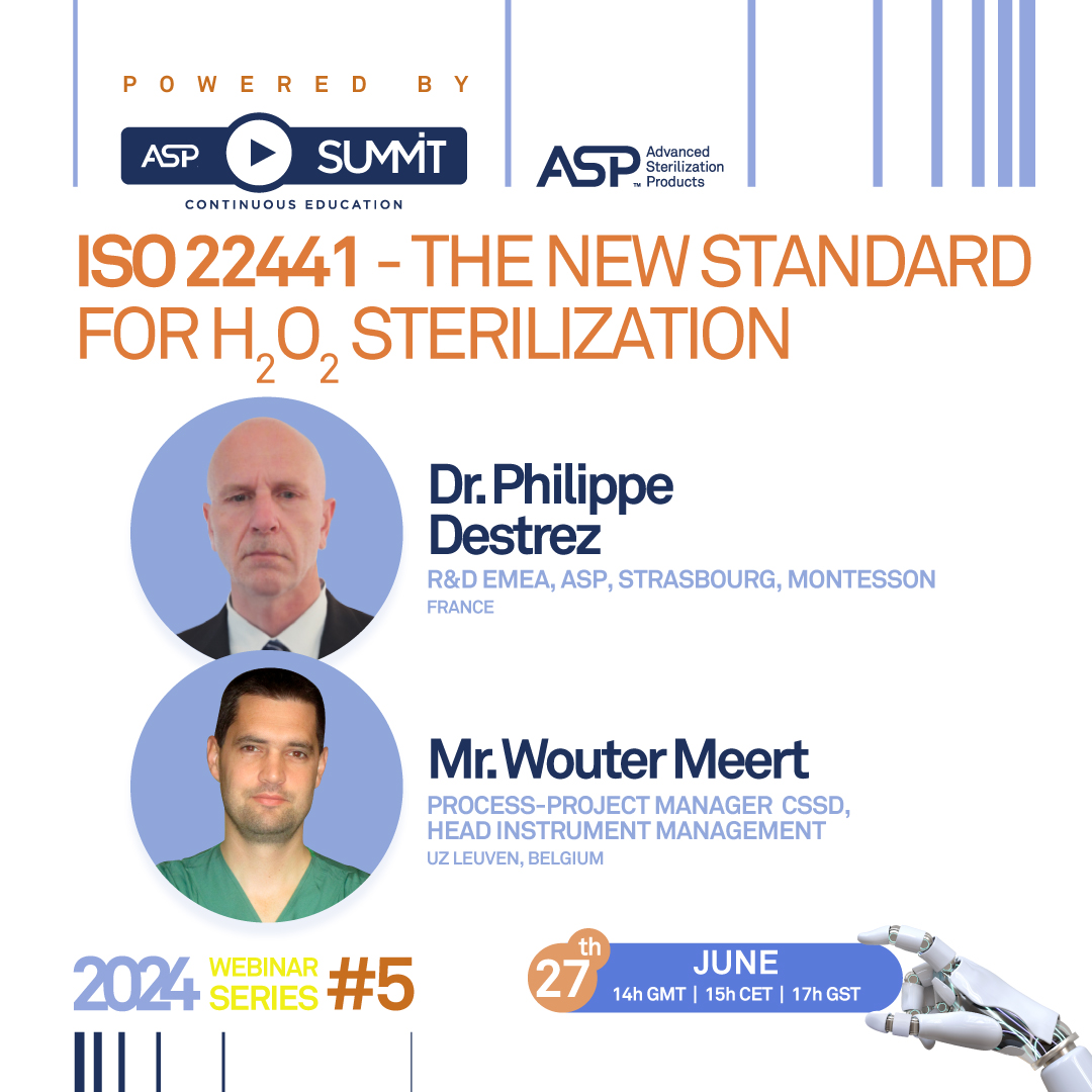 ISO 22441 - The new standard for H2O2 sterilization​