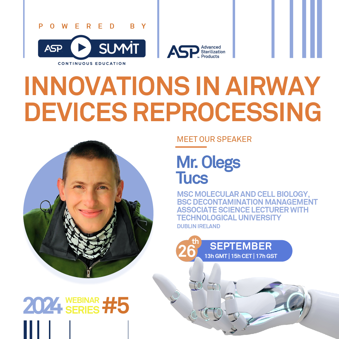 Innovations in Airway Devices Reprocessing