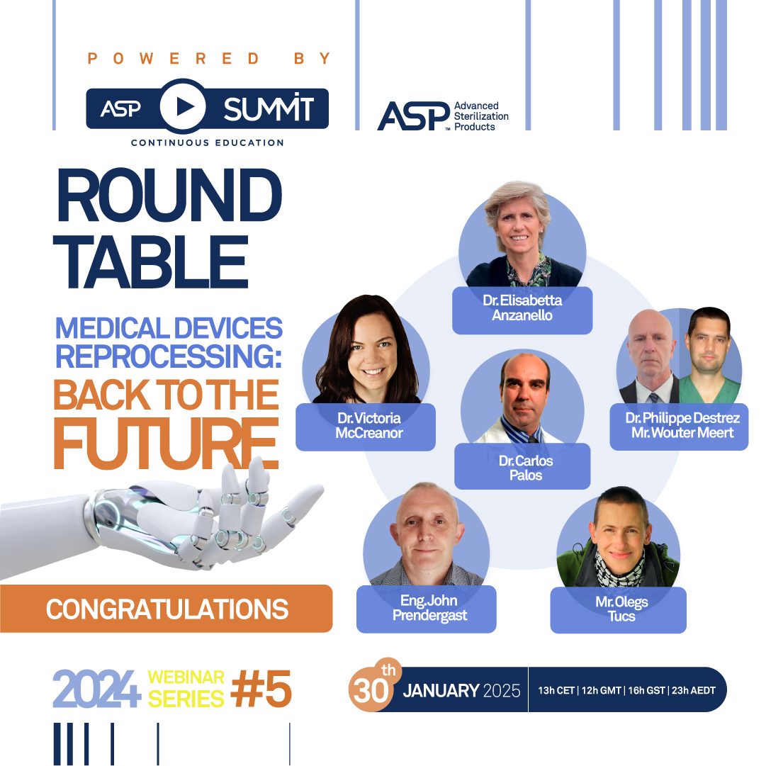Roundtable : Medical Device Reprocessing: ​The Back to the Future