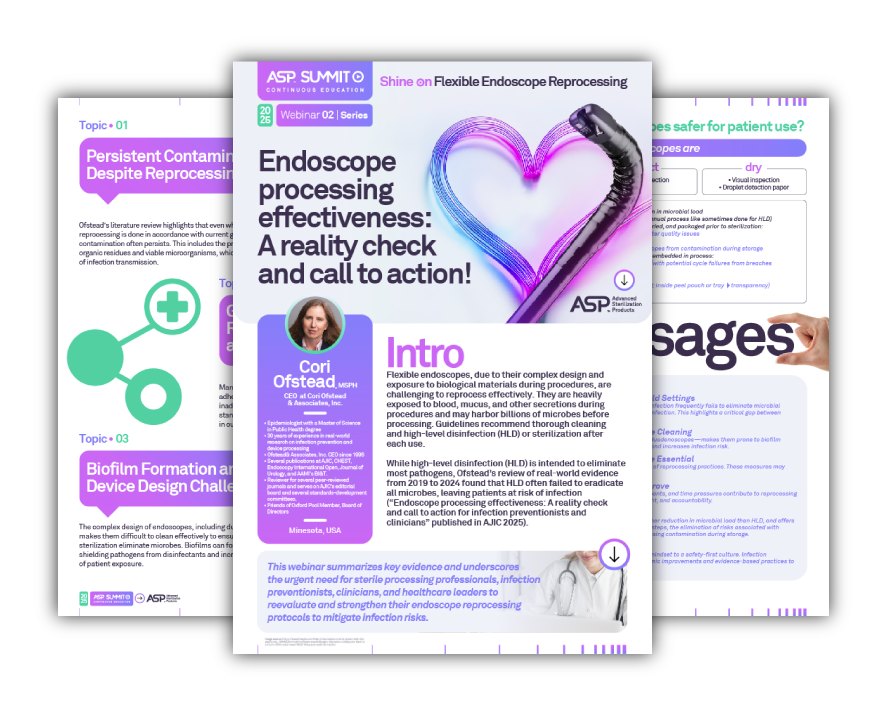 Endoscope processing effectiveness: A reality check and call to action!