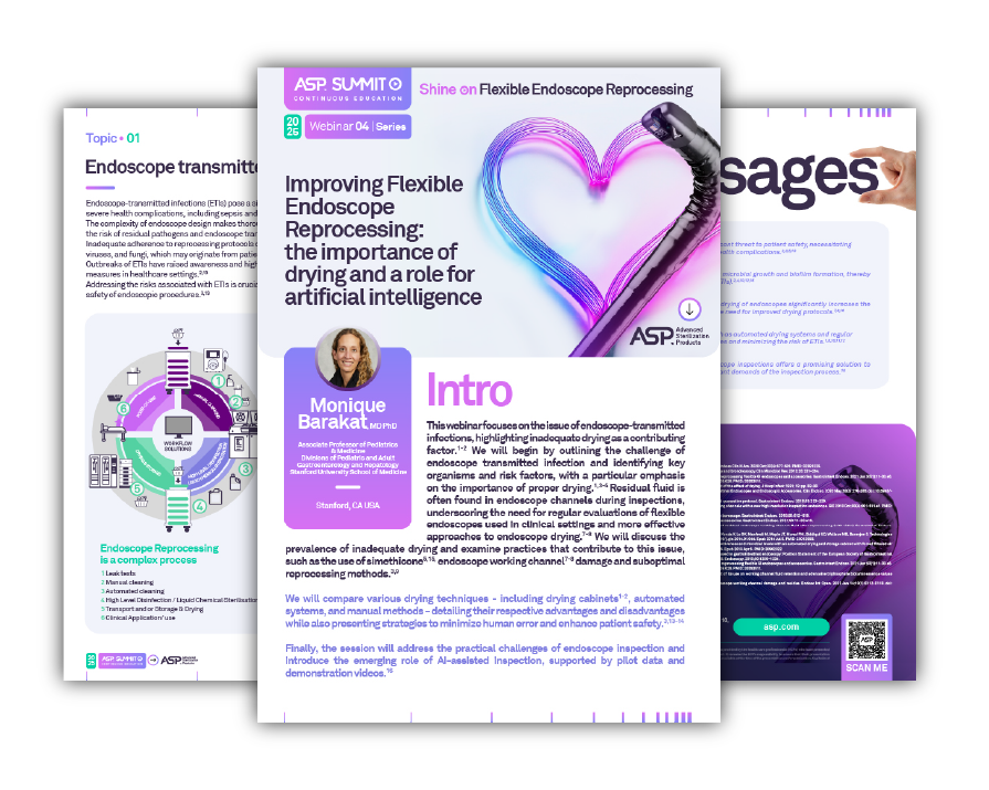 Improving Flexible Endoscope Reprocessing: the importance of drying and a role for artificial intelligence