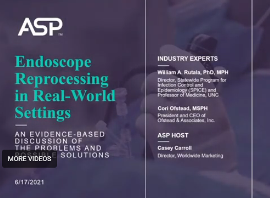 Webinar: Endoscope Reprocessing in Real-World Settings - ASP Learning Lab